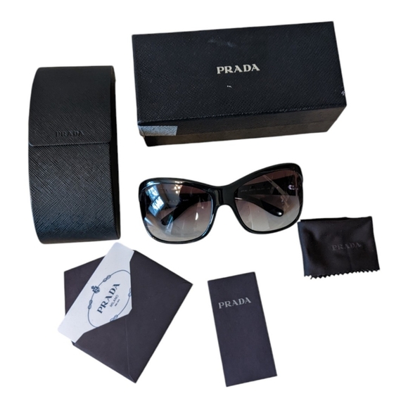 PRADA Authentic Luxury Sunglasses with Accessories & Certificate of Authenticity - Picture 9 of 9